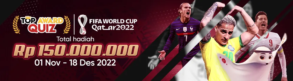 TOP AWARD QUIZ Piala Dunia 2022
