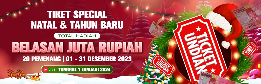 Live Undian Tiket Spesial Natal & Tahun Baru 2024