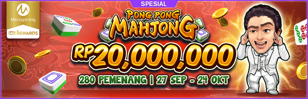 Turnamen Pong Pong Mahjong oleh MG