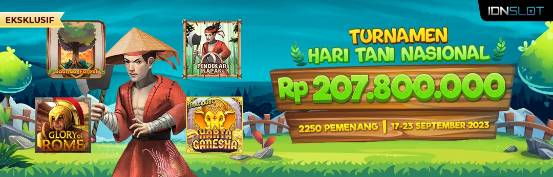 Turnamen IDNSLOT Hari Tani Nasional